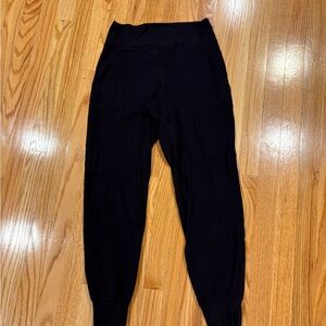 Black lululemon joggers